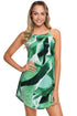Blooming Print Sleeveless Dress